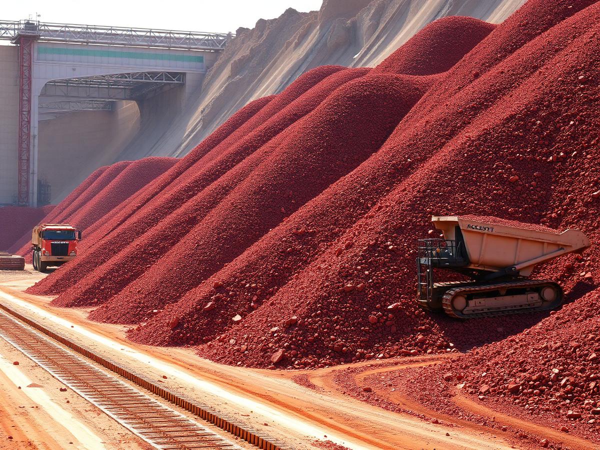 Bauxite — industrial supply material