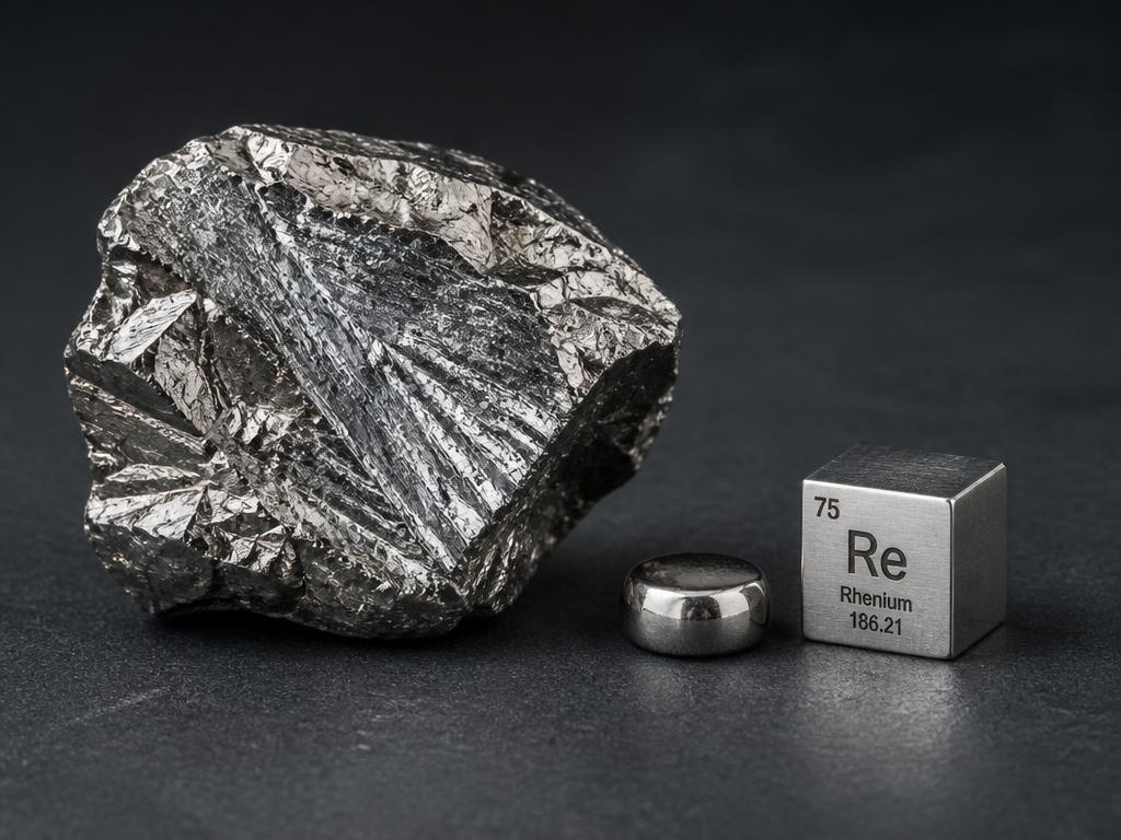 Rhenium — industrial supply material