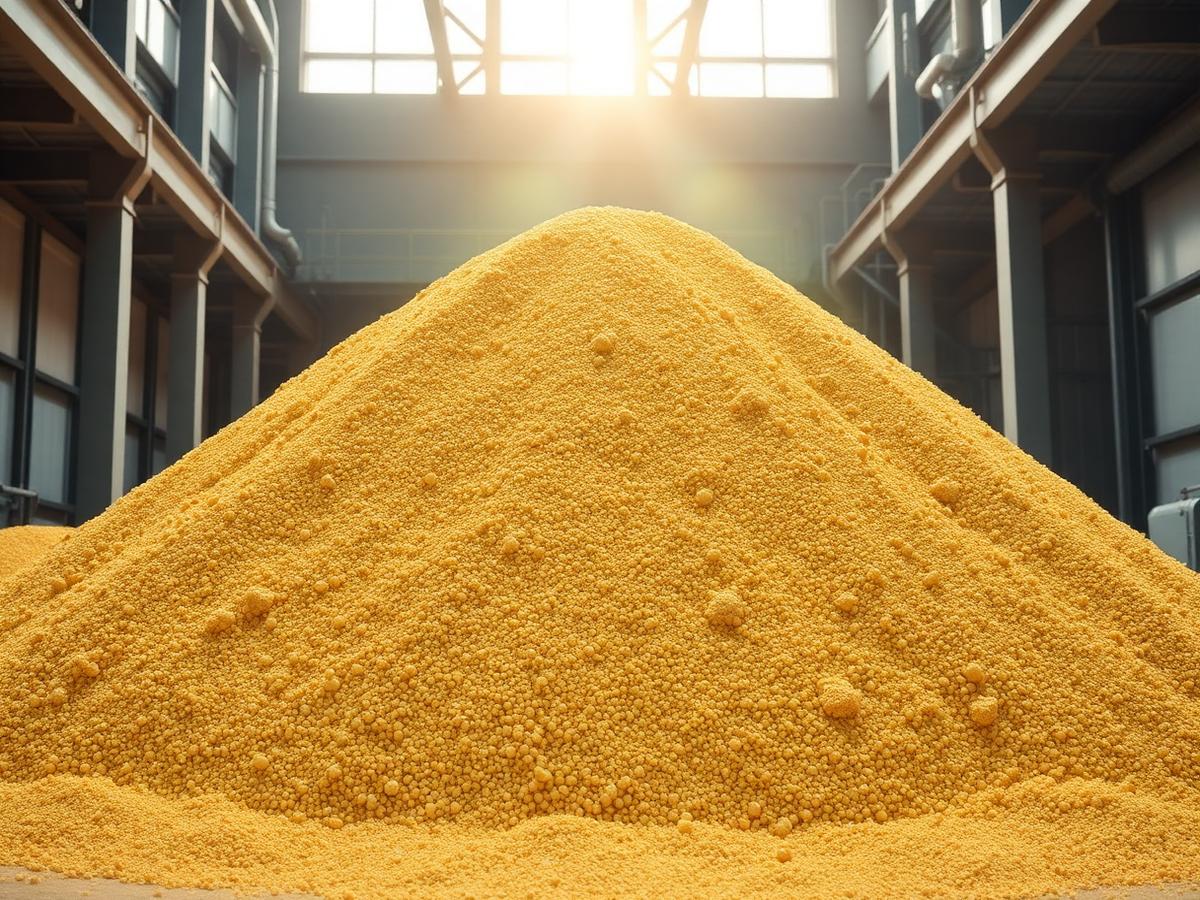 Sulphur — industrial supply material