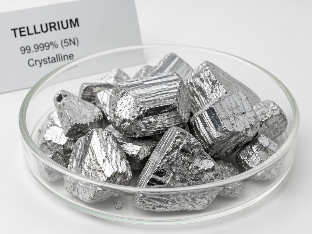Pure Tellurium — industrial supply material